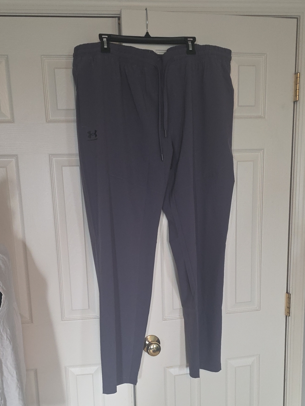 Big And Tall 3XLT Under Armour Men's Gray Athletic Joggers